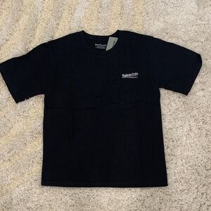 Balenciaga Men’s Political Campaign Black T-Shirt Men’s Size Medium